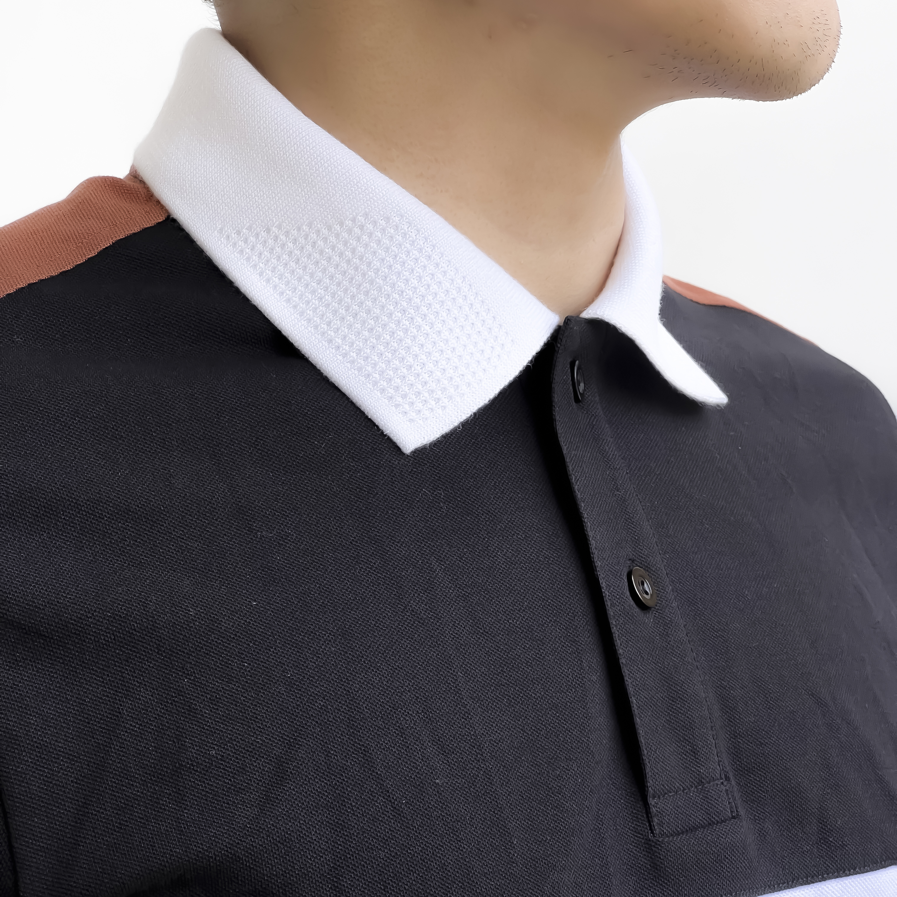 Áo thun polo nam Leman PL237 Vải Cotton 100% Pique dày dặn Slim fit