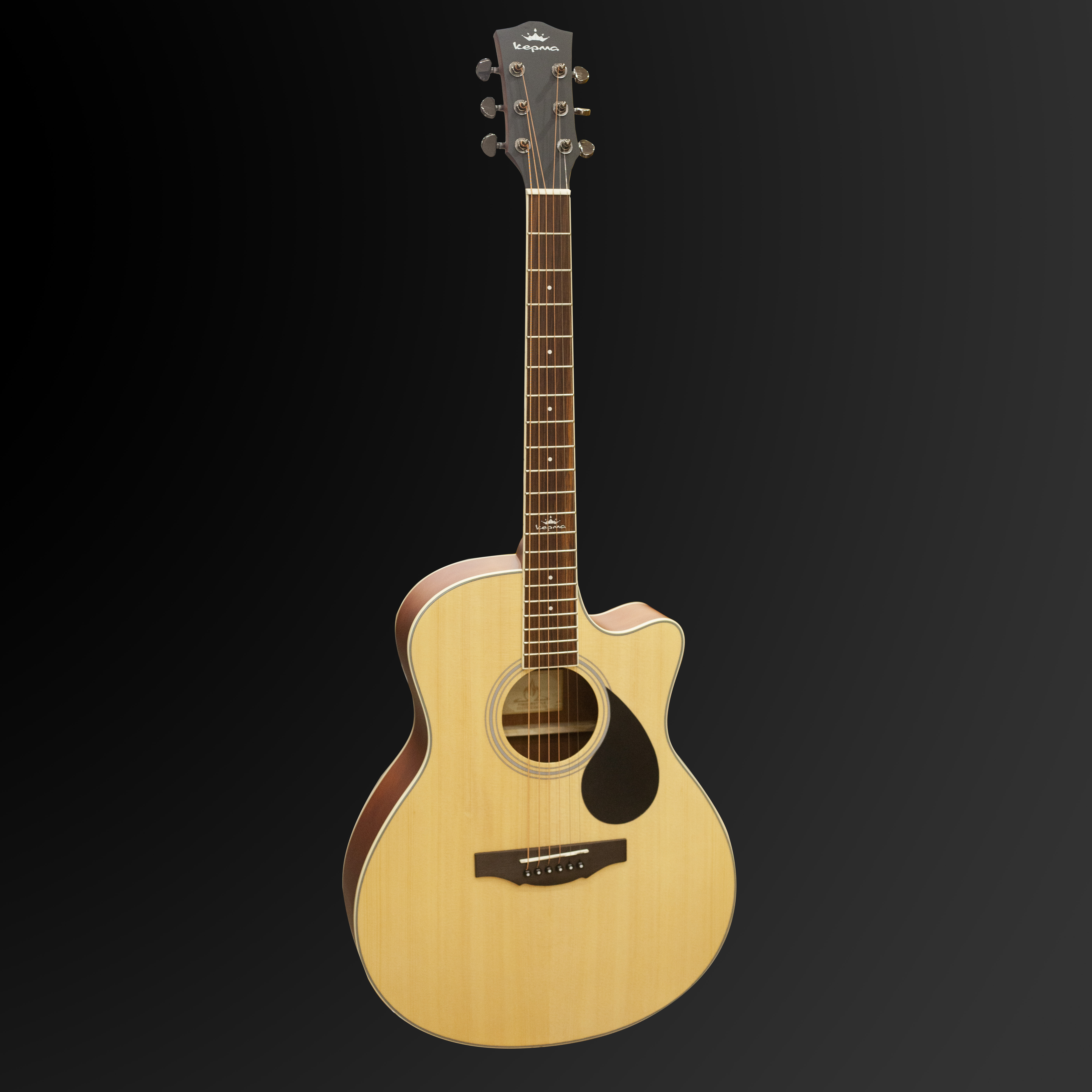 Đàn Guitar Acoustic Kepma A1C chất lượng cao- Tặng Kèm Đầy Đủ Phụ Kiện Bao Đàn , Capo, Pick