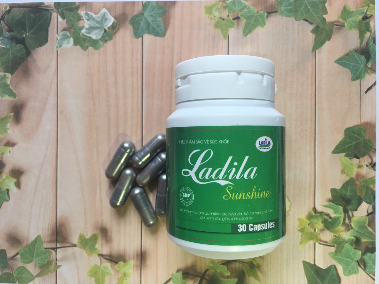 Viên Uống Trắng Da Chống Nắng Ladila Sunshine