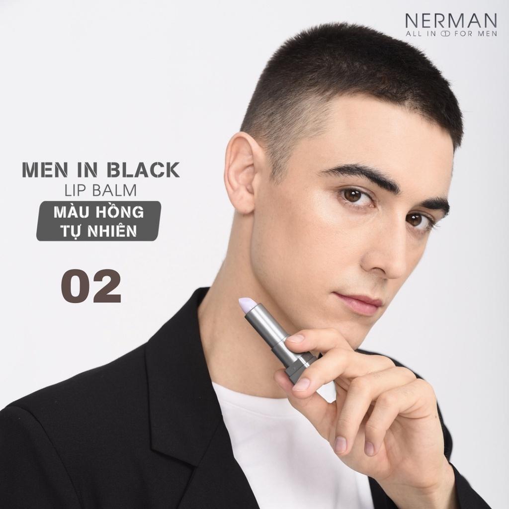 Combo tỏa sáng - Kem che khuyết điểm, chống nắng Invisible 50g &amp; Son dưỡng ẩm, ngừa thâm Men in Black cho nam 4g