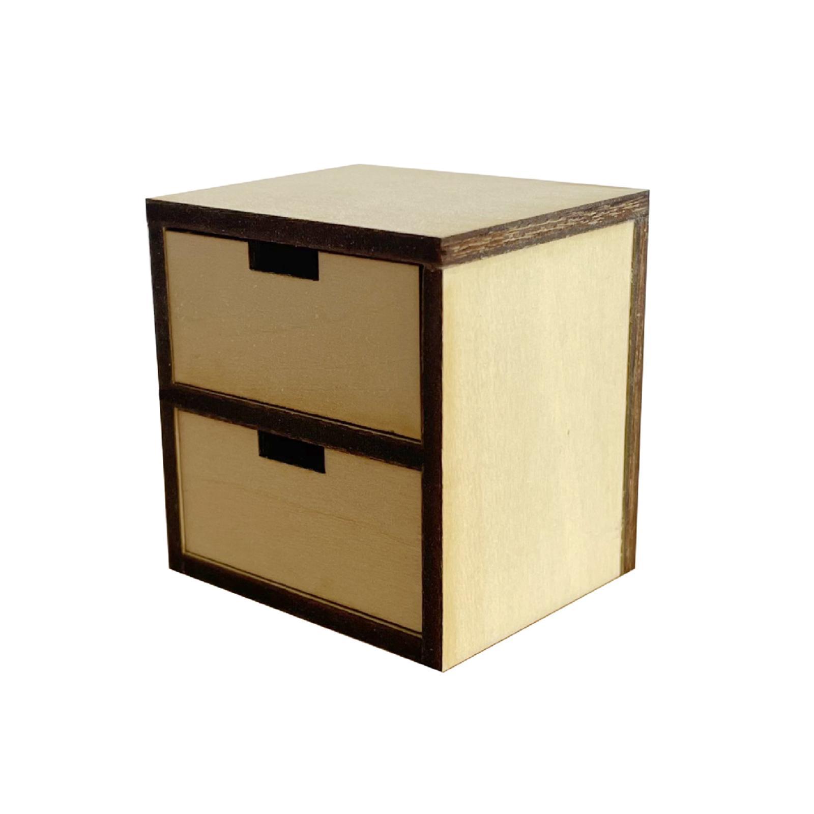 1:12 Scale Dollhouse Drawer Dollhouse Furniture Accessory for Children