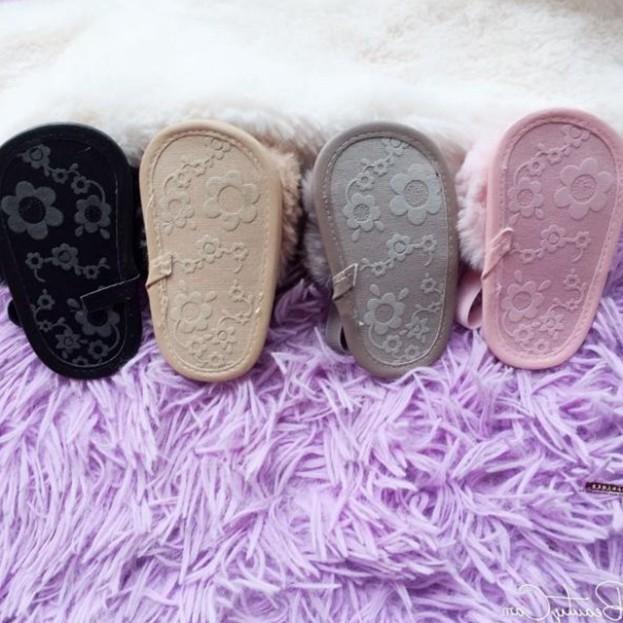 Freeship Giày bông đế mềm dành cho bé