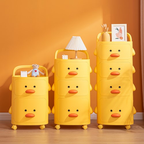 Kệ Xe Đẩy Vịt Vàng Vuông Siêu Xinh
