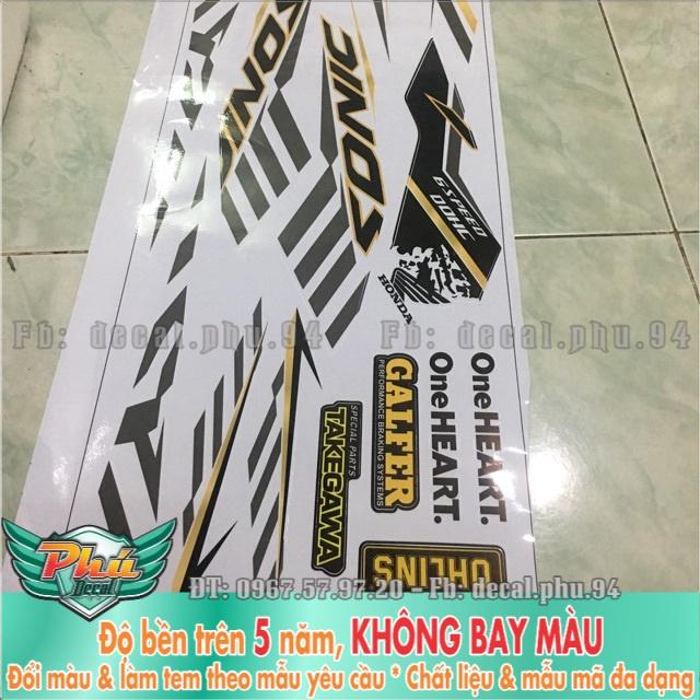 Tem rời sonic Trắng Đen
