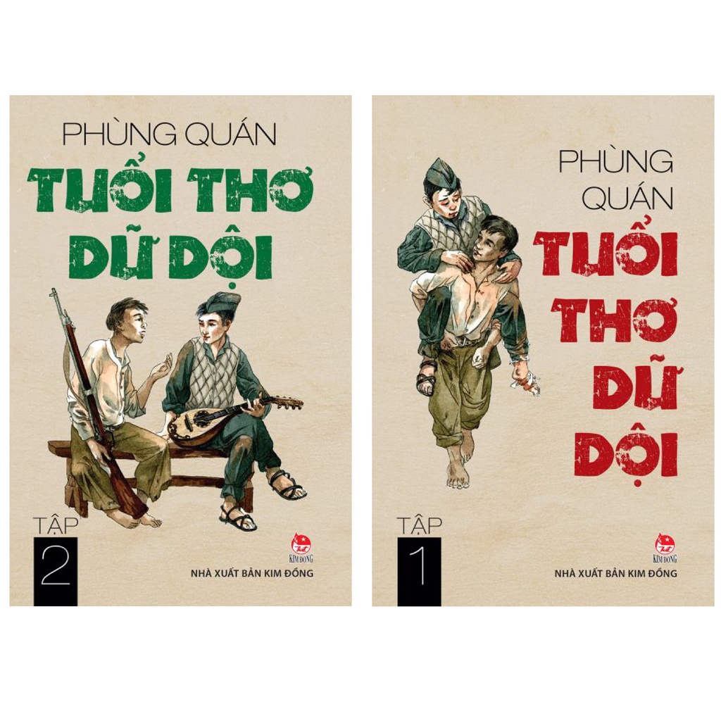 Sách - Combo 2 cuốn Tuổi thơ dữ dội - KĐ