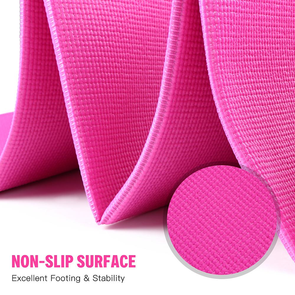 Thảm Tập Yoga Có Thể Gập Lại Dày Chống Trượt 4Mm 68X24 Inch