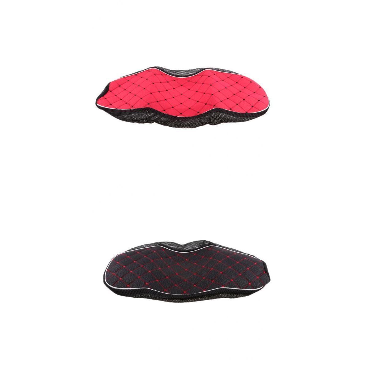 2pcs Motorcycle Motorbike Scooter Waterproof Seat Cushion , L
