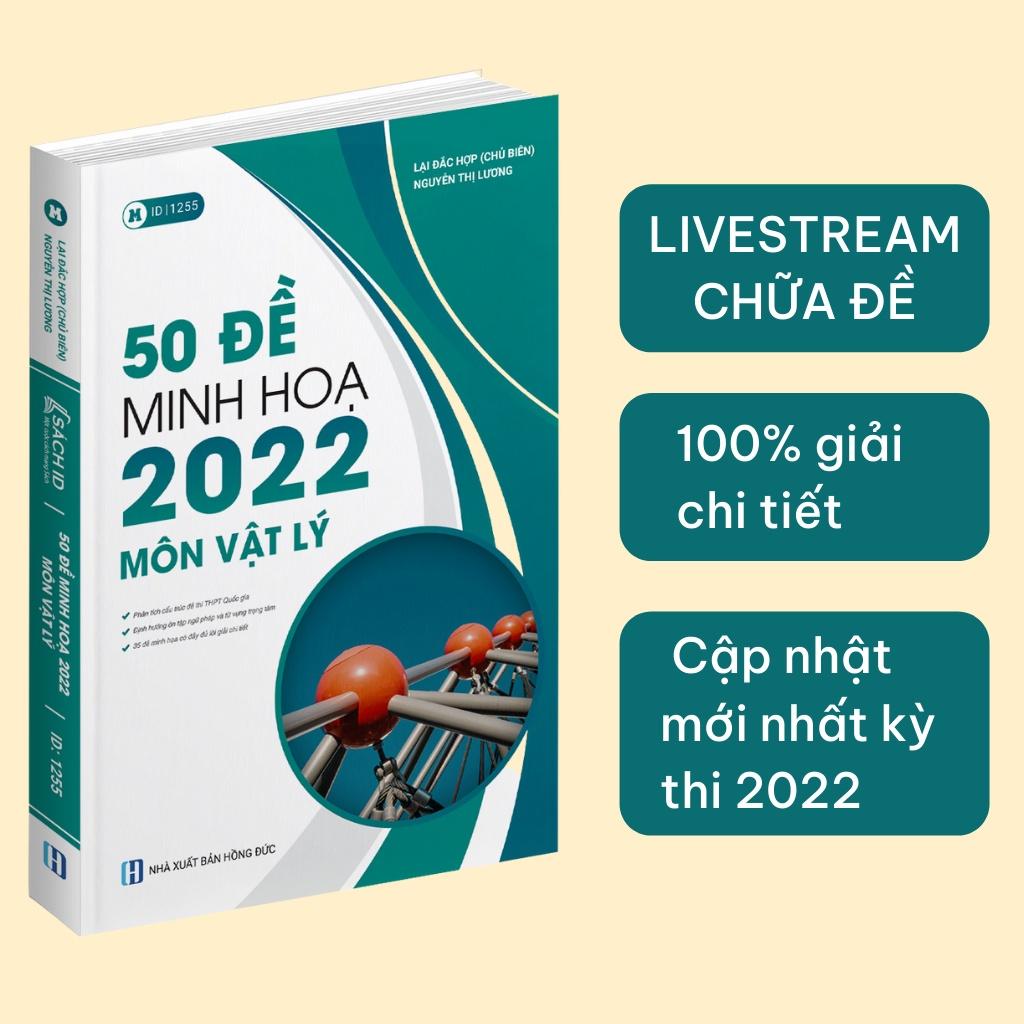 Combo Bộ Đề Ôn Thi Khối A01 - 50 Đề Minh Họa 2024: Môn Toán Học + Vật Lý + Tiếng Anh (Bộ 3 Cuốn) (MOON) - Tặng phiếu trắc nghiệm