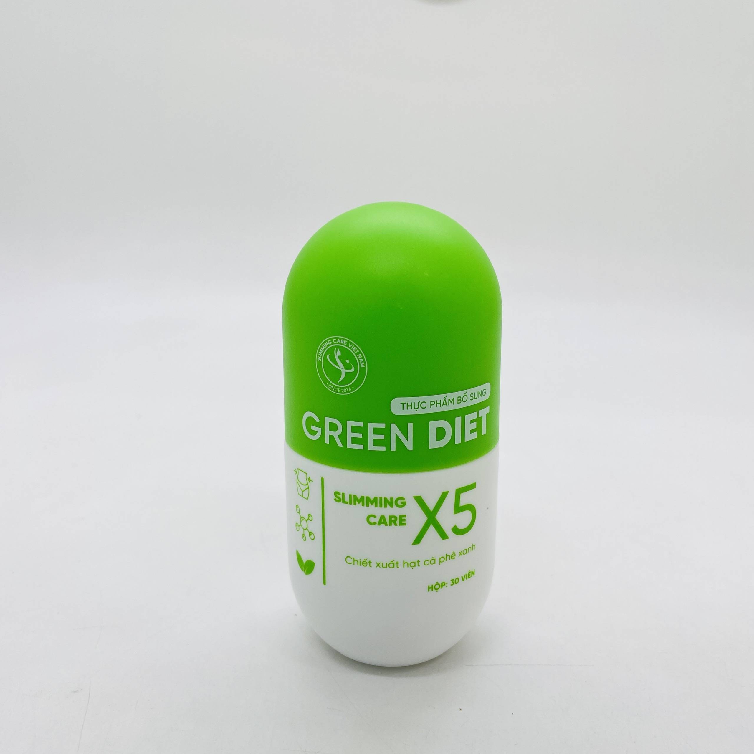 Thảo mộc hỗ trợ cải thiện cân nặng Green Diet Slimming Care X5