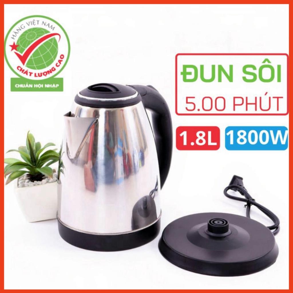 Ấm siêu tốc đun nước inox 1,8L xịn GDTA