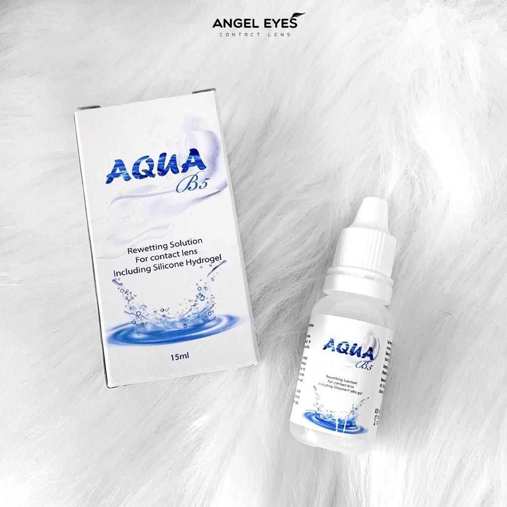 Nước nhỏ mắt lens Aqua B5 15ml cao cấp cho mắt nhạy cảm Angel Eyes phân phối độc quyền