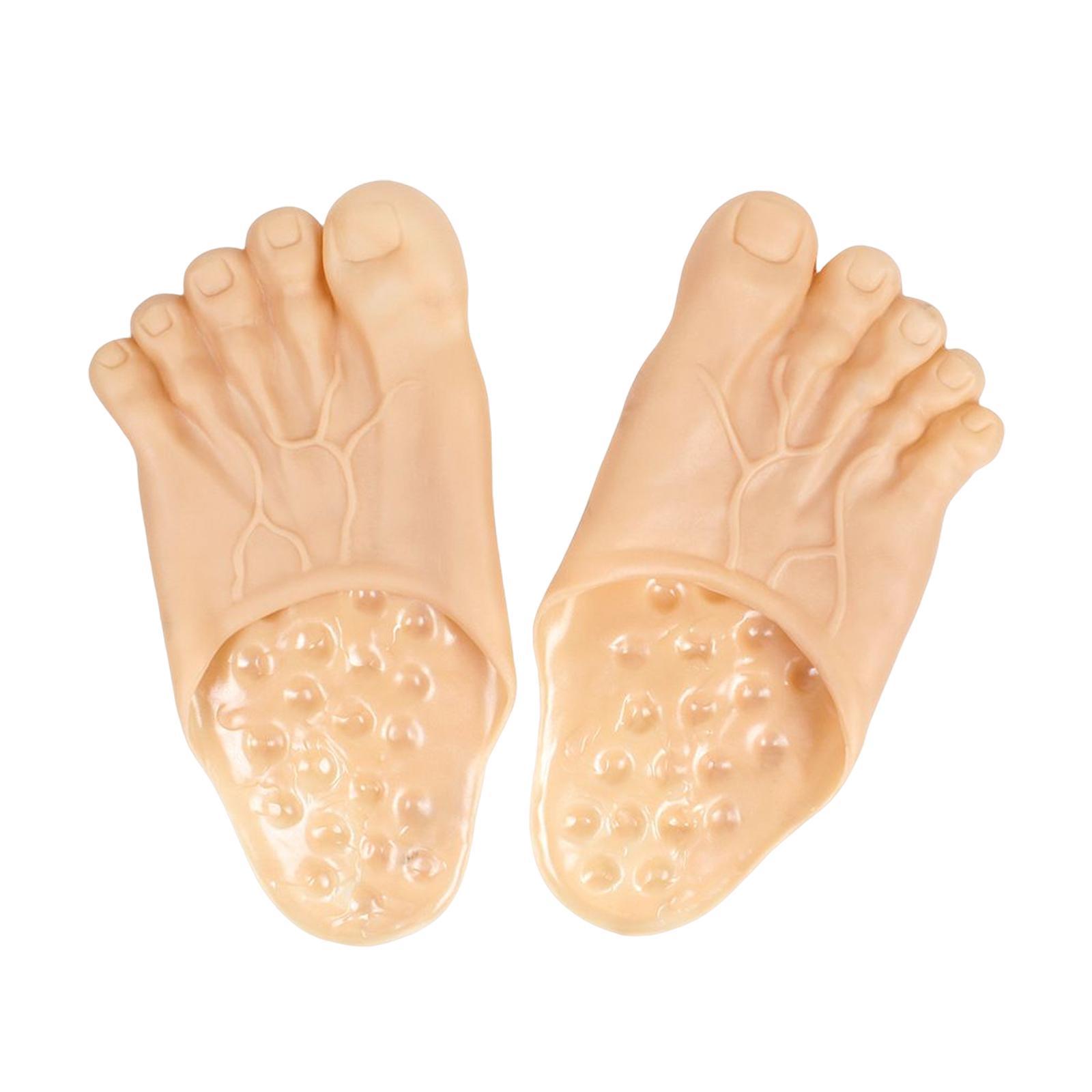 PVC Big Toe Slippers, , Sandals,Halloween Costume Accessories,Funny  Slippers ,