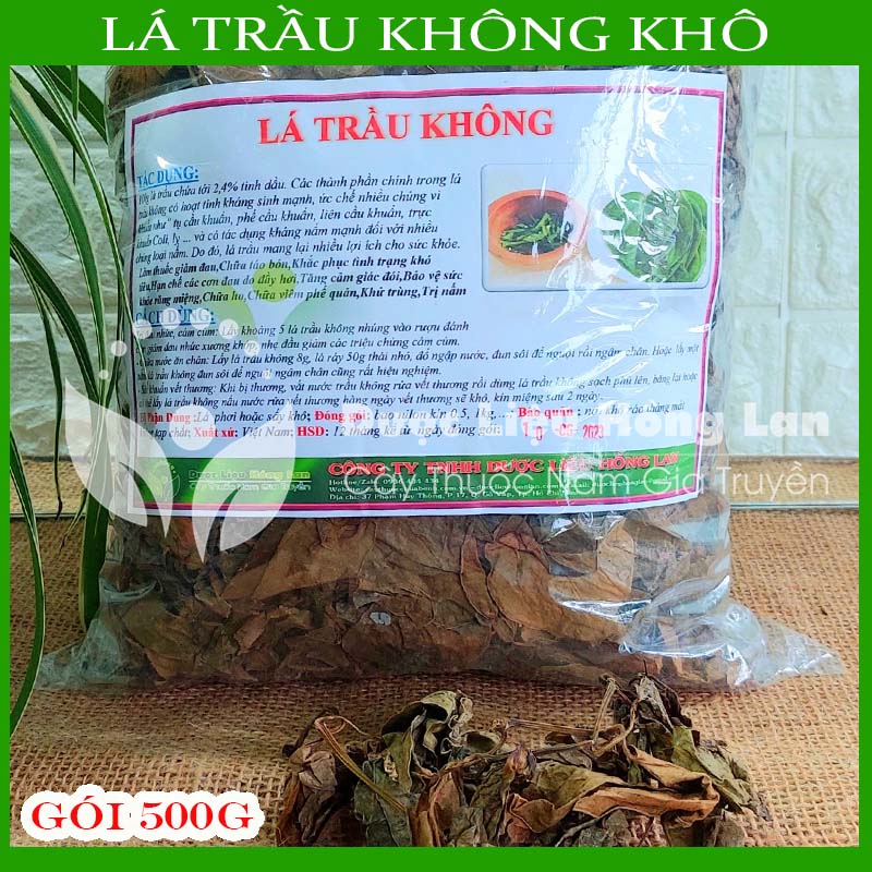 500g Lá Trầu Không khô sạch loại 1