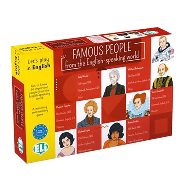Sách ngoại văn: ELI Language Games - Famous People From The Englishspeaking World