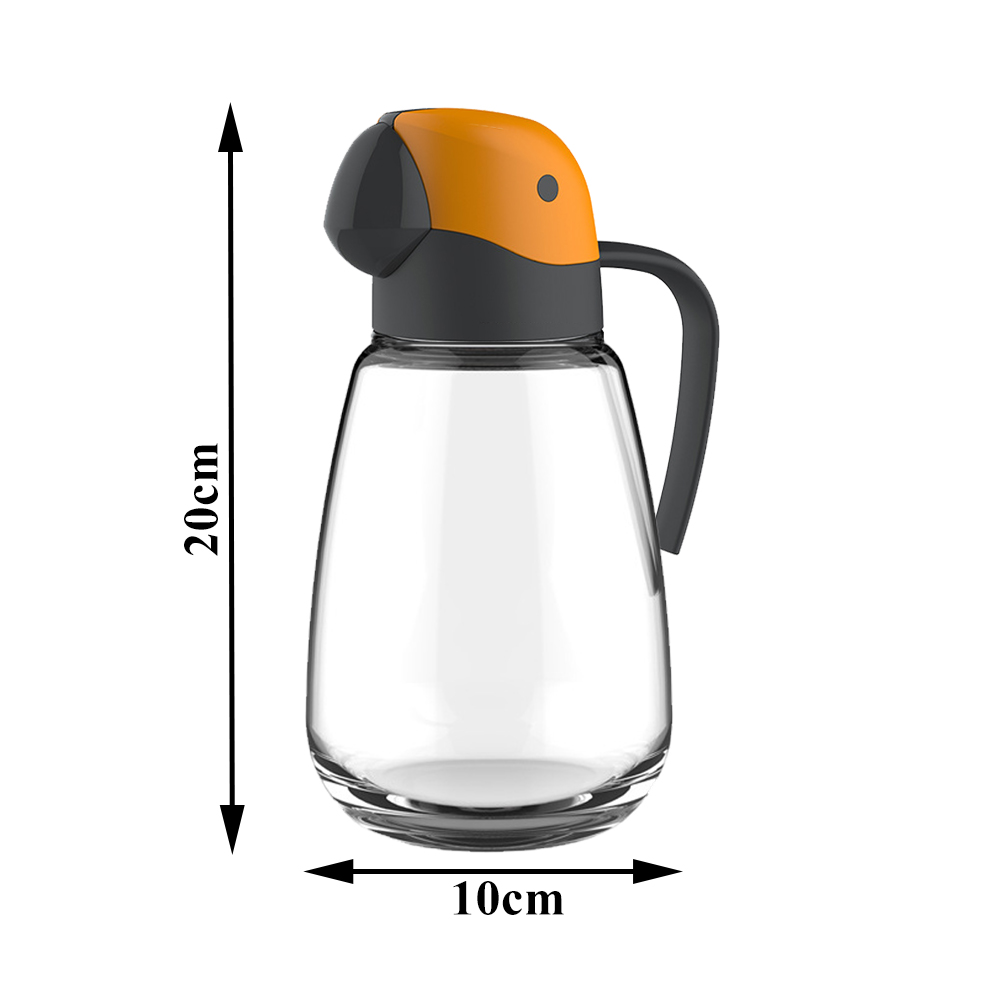 Bình Đựng Dầu Ăn, Nước Mắm, Xì Dầu Tự Động Mở Nắp Parrot Oilcan 600ml 800ml Cao Cấp