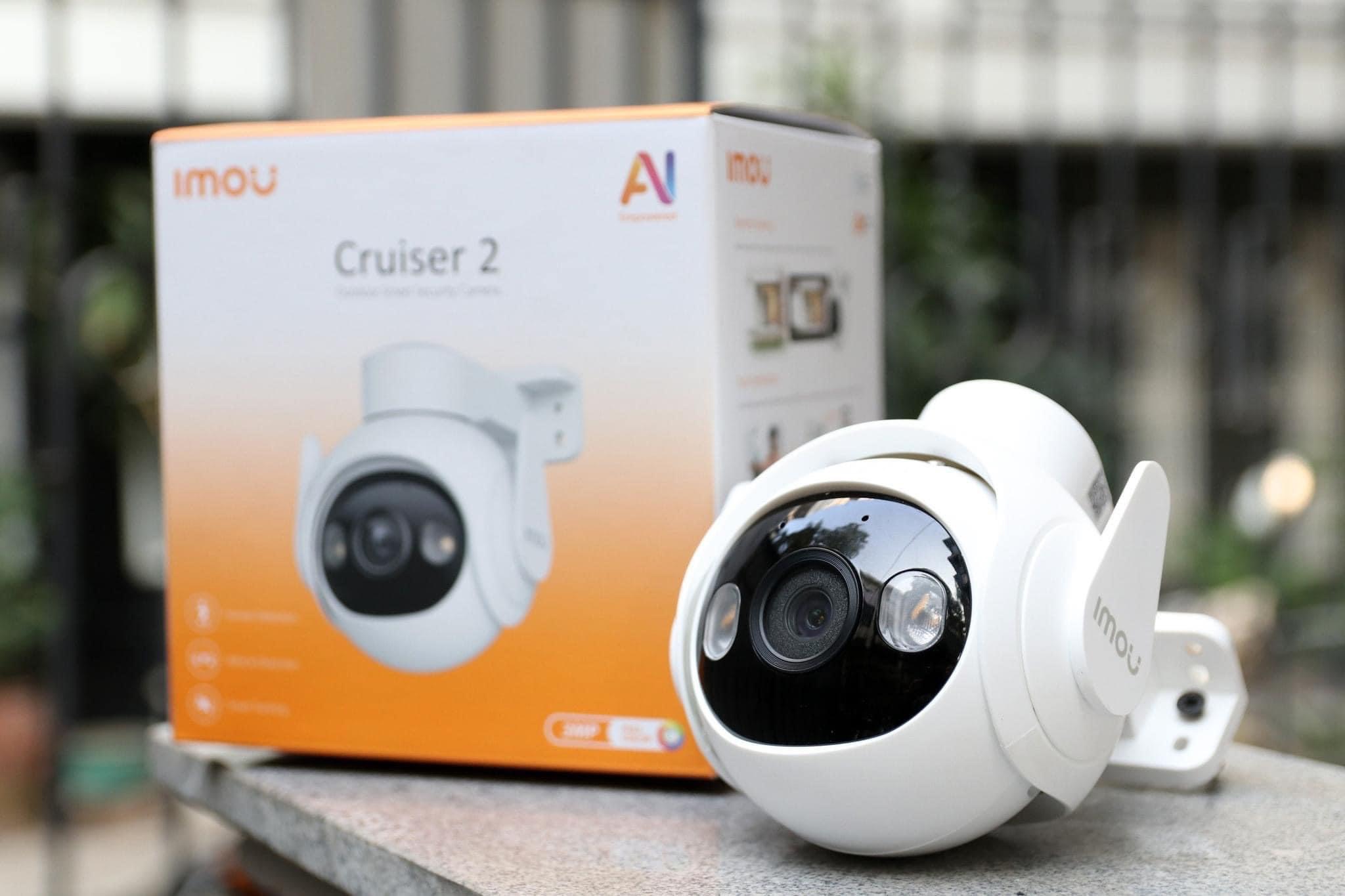 Camera IP Wifi IMOU Cruiser GS7EP 3MP và 5MP có màu ban đêm, đàm thoại 2 chiều - Hàng chính hãng