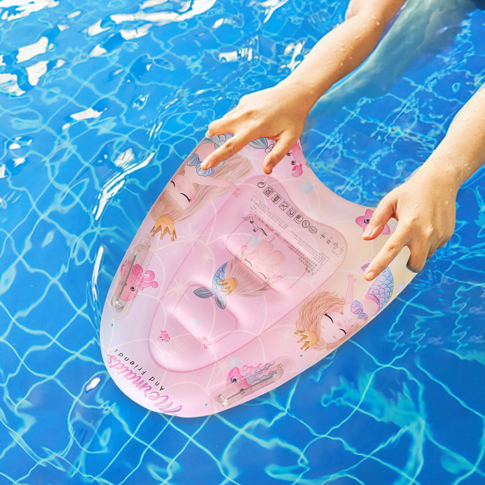 Kids Inflatable Surfboard Pool Floats Summer Lightweight Toys Surf Kickboard