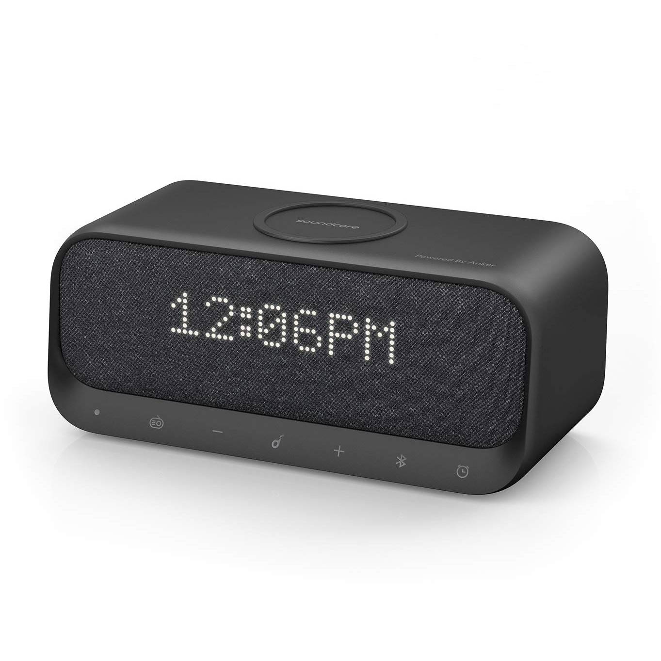 Loa Bluetooth Anker Soundcore Wakey Hỗ Trợ Sạc Không Dây Và Đồng Hồ Báo Thức Thông Minh - A3300 - Hàng Chính Hãng