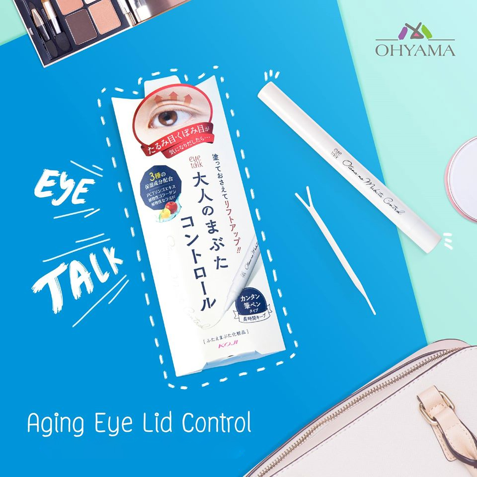 Keo Dán Kích 2 Mí Nhật Bản Dùng Cho Mắt Chùn, Nếp Nhăn, Lão Hóa Koji EyeTalk Aging Eyelid Control