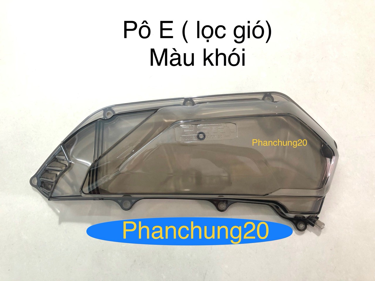 ỐP BẦU E DÙNG CHO XE AB 2022 2023 - 125 160cc TRẮNG / KHÓI