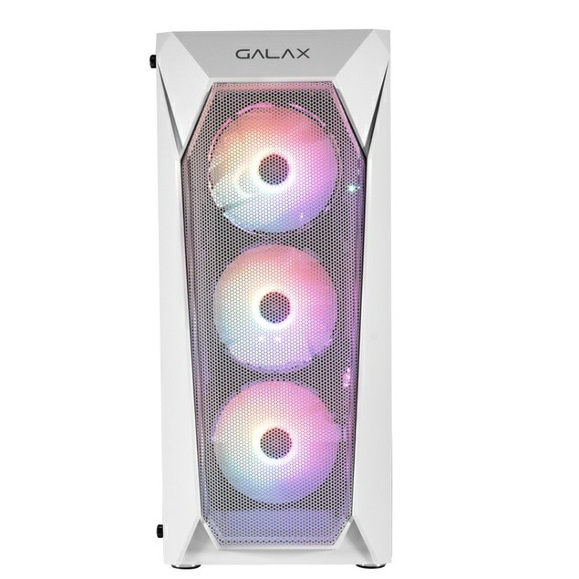 Case Galax Gaming Revolution-05 White (Kèm 4 Fan RGB) - Hàng Chính Hãng