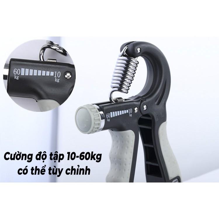 Kìm bóp tay, kìm tập cơ tay, dụng cụ tập cơ tay tập gym điều chỉnh lực 10-60kg