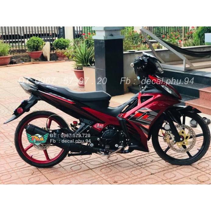 Tem Rời Exciter 135 LC đỏ đen z)