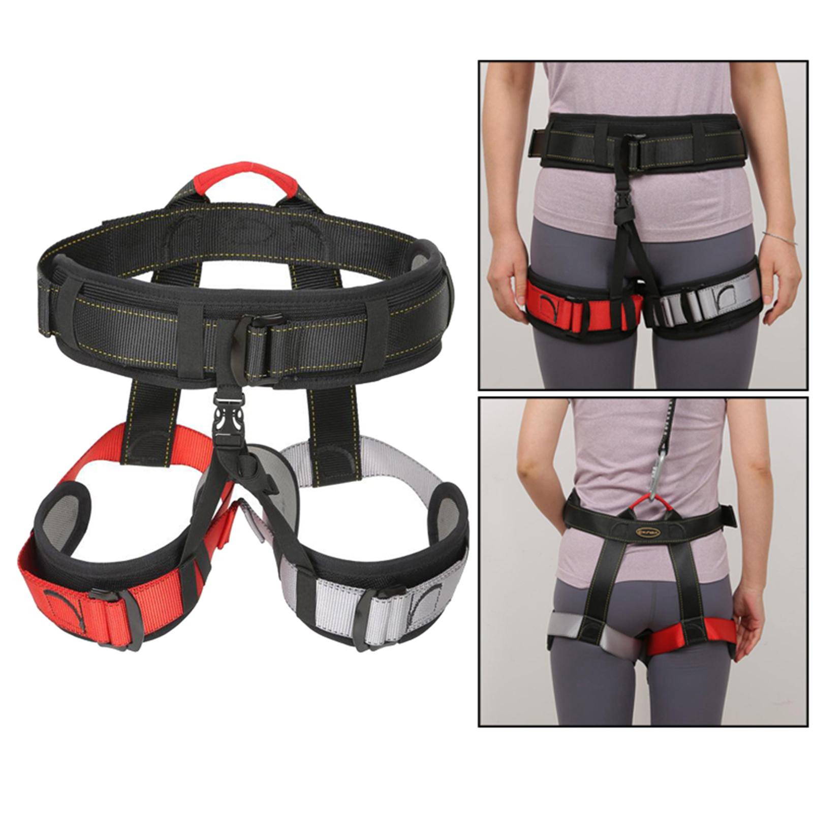 Half Body Climbing Harness Bearing 120KG Safe Seat Belt for Aerial Yoga Gym