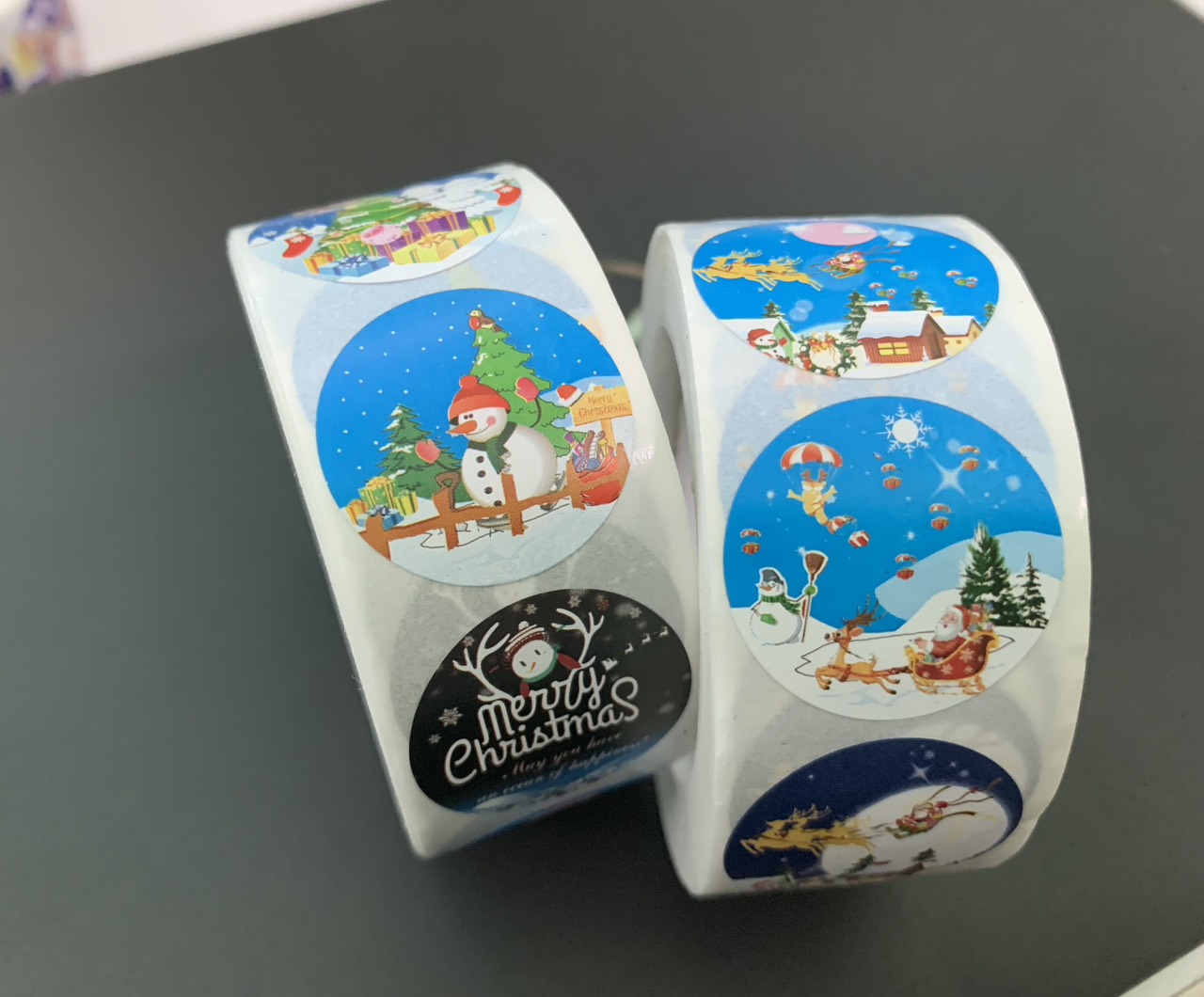 Cuộn Sticker Noel đáng yêu