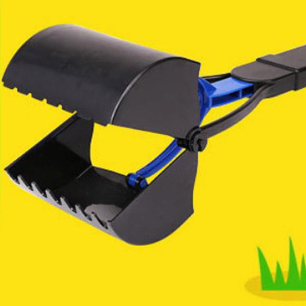 Dog Poop Scooper Pet Dog Cleaning Tools For Medium Dogs Cat Travel Blue