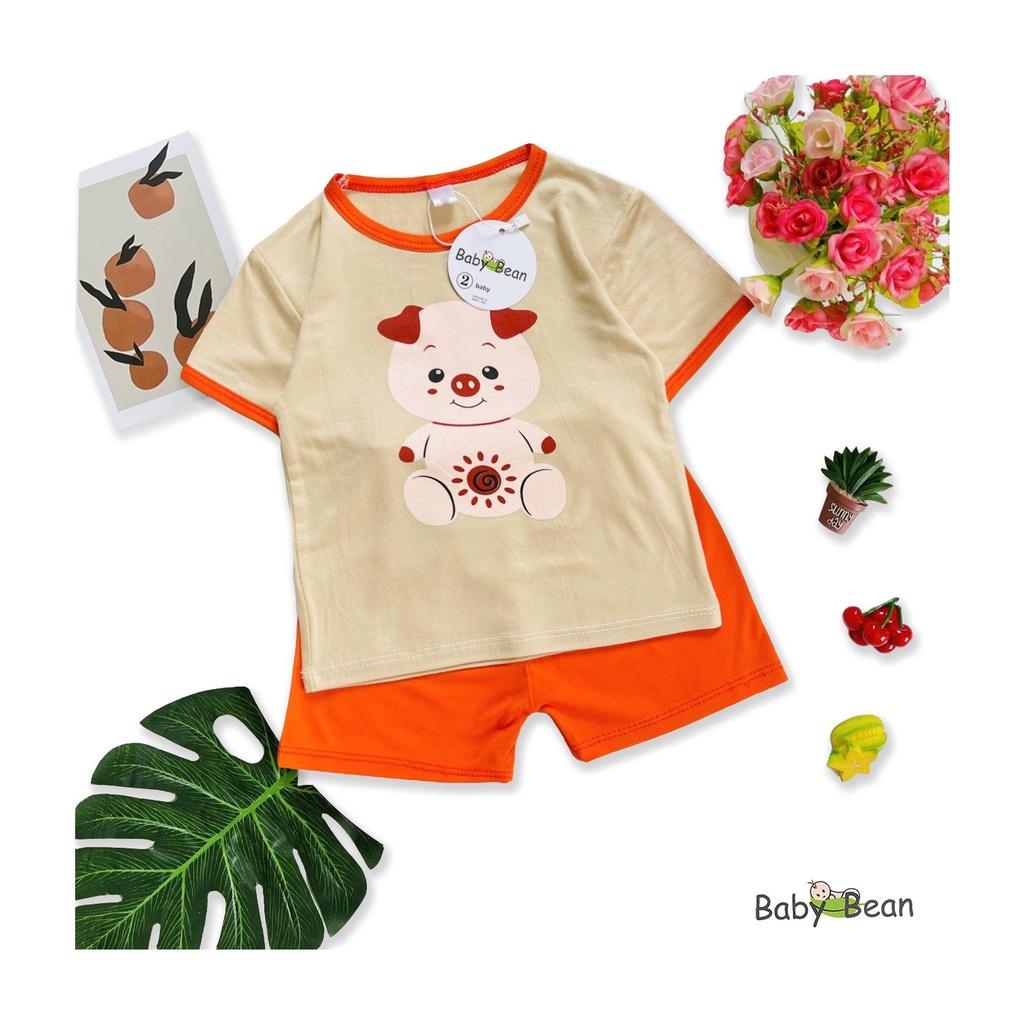 Bộ Đồ Thun Lạnh Tay Ngắn Quần Ngắn Bé Sơ Sinh Gái BabyBean MÀU NGẪU NHIÊN (7kg-13kg