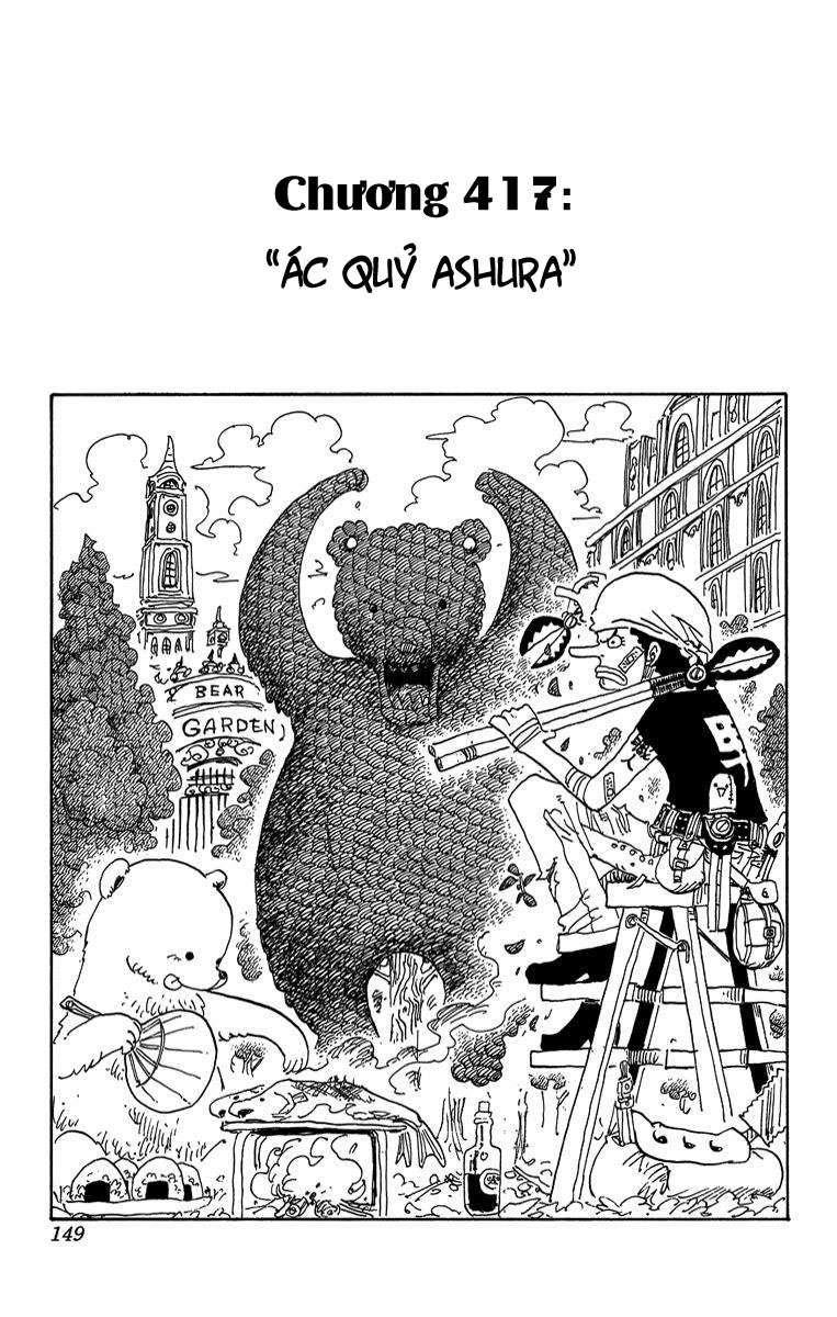 đảo hải tặc - one piece chapter 417 1
