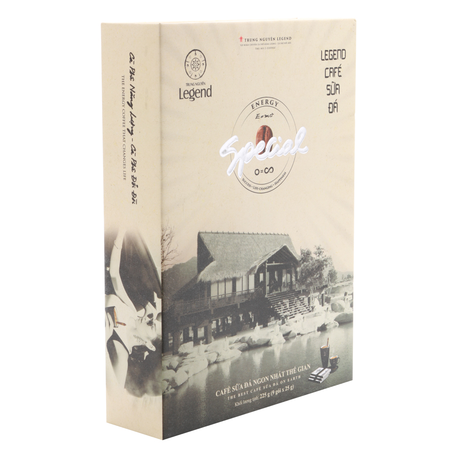 Cà Phê Hòa Tan Sữa Đá Legend Trung Nguyên (9 Gói x 25g) - (Giao Ngẫu Nhiên)