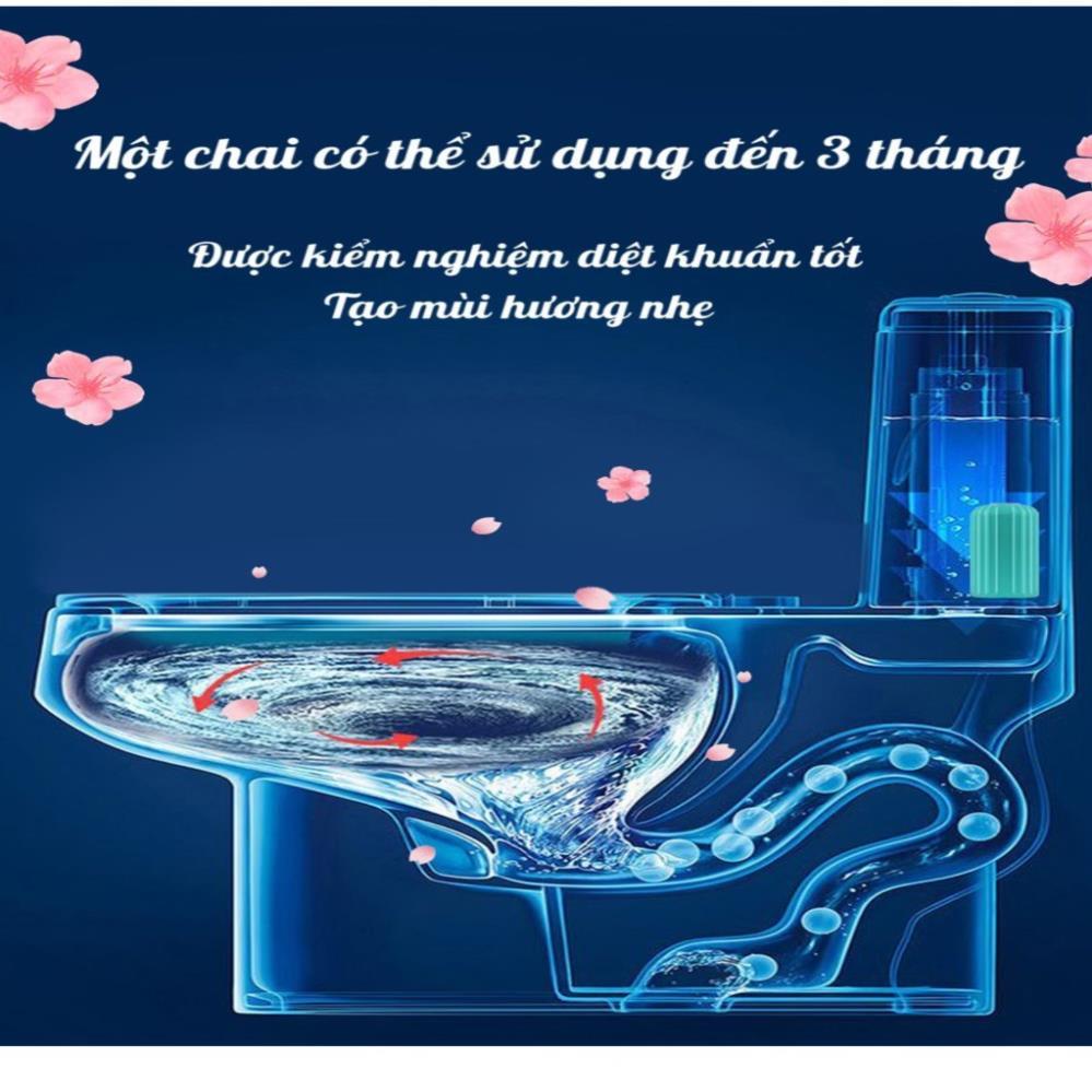 Lọ thả bồn cầu hàn quốc,lọ tẩy bồn cầu diệt khuẩn khử mùi phiên bản mới với 3 màu sắc tự nhiên