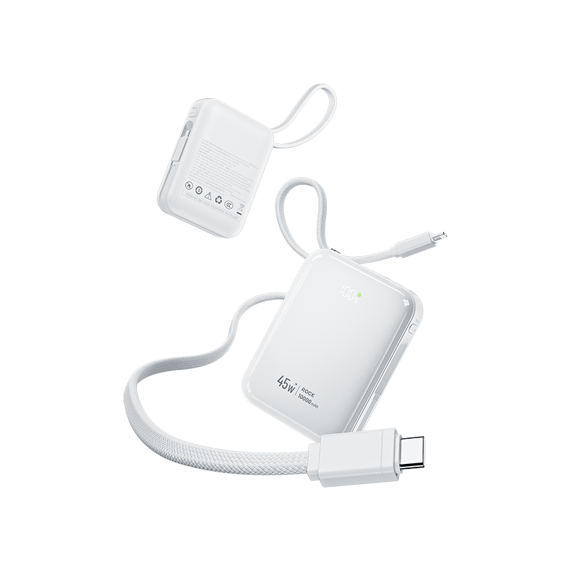 Pin sạc dự phòng ROCKSPACE C03 sạc nhanh 45W kèm dây sạc, dung lượng 20000mAh - hàng chính hãng có bảo hành