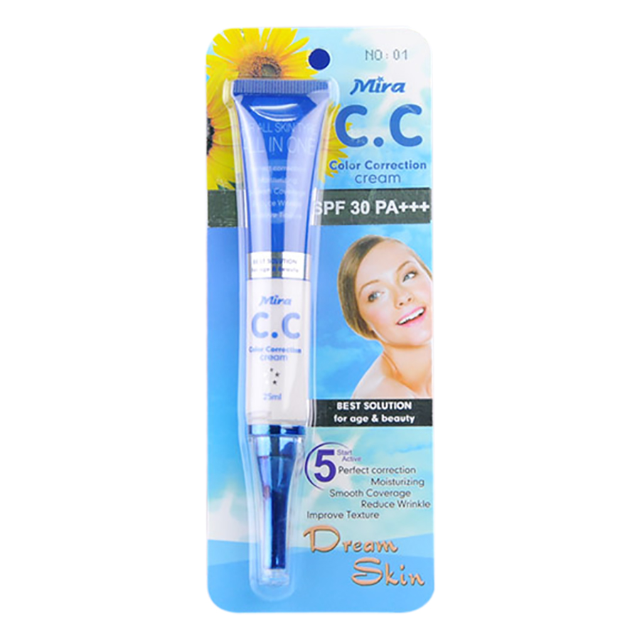 Kem CC 5 In 1 Mira Color Correction Cream (25ml) - B555