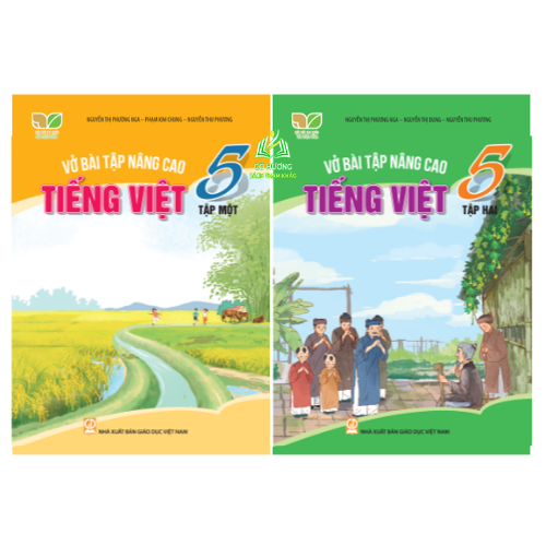 Sách - Combo Vở bài tập nâng cao Toán + Tiếng Việt lớp 5 (Kết nối tri thức với cuộc sống)