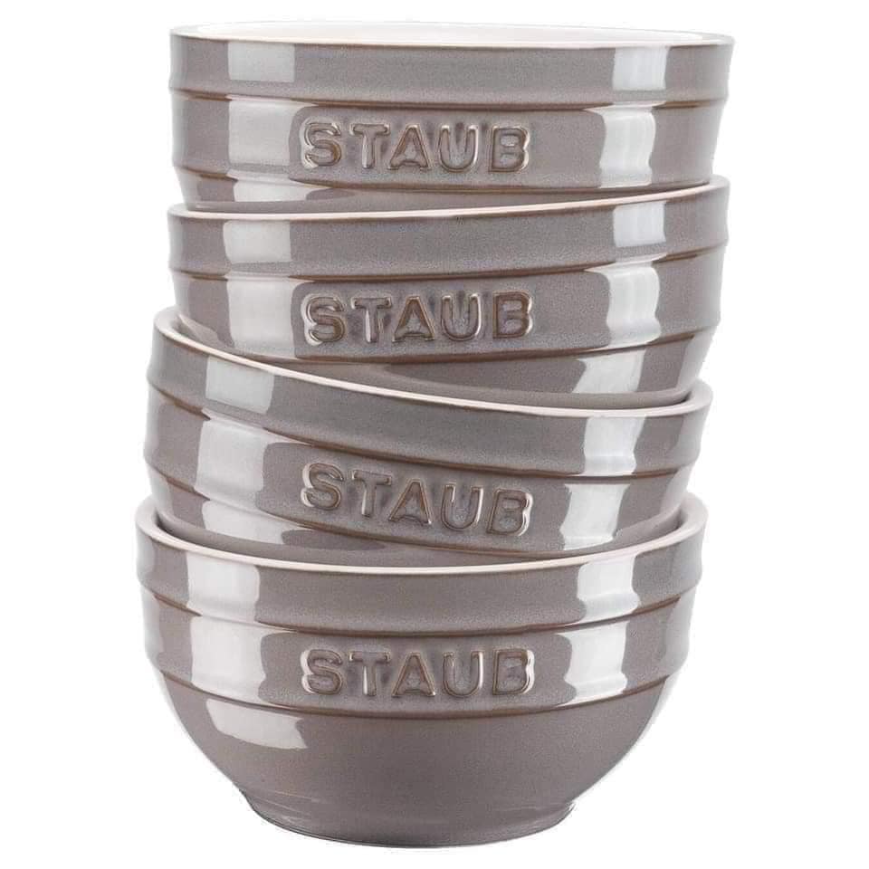 SET 4 BÁT STAUB 12CM 0,4L Màu nâu