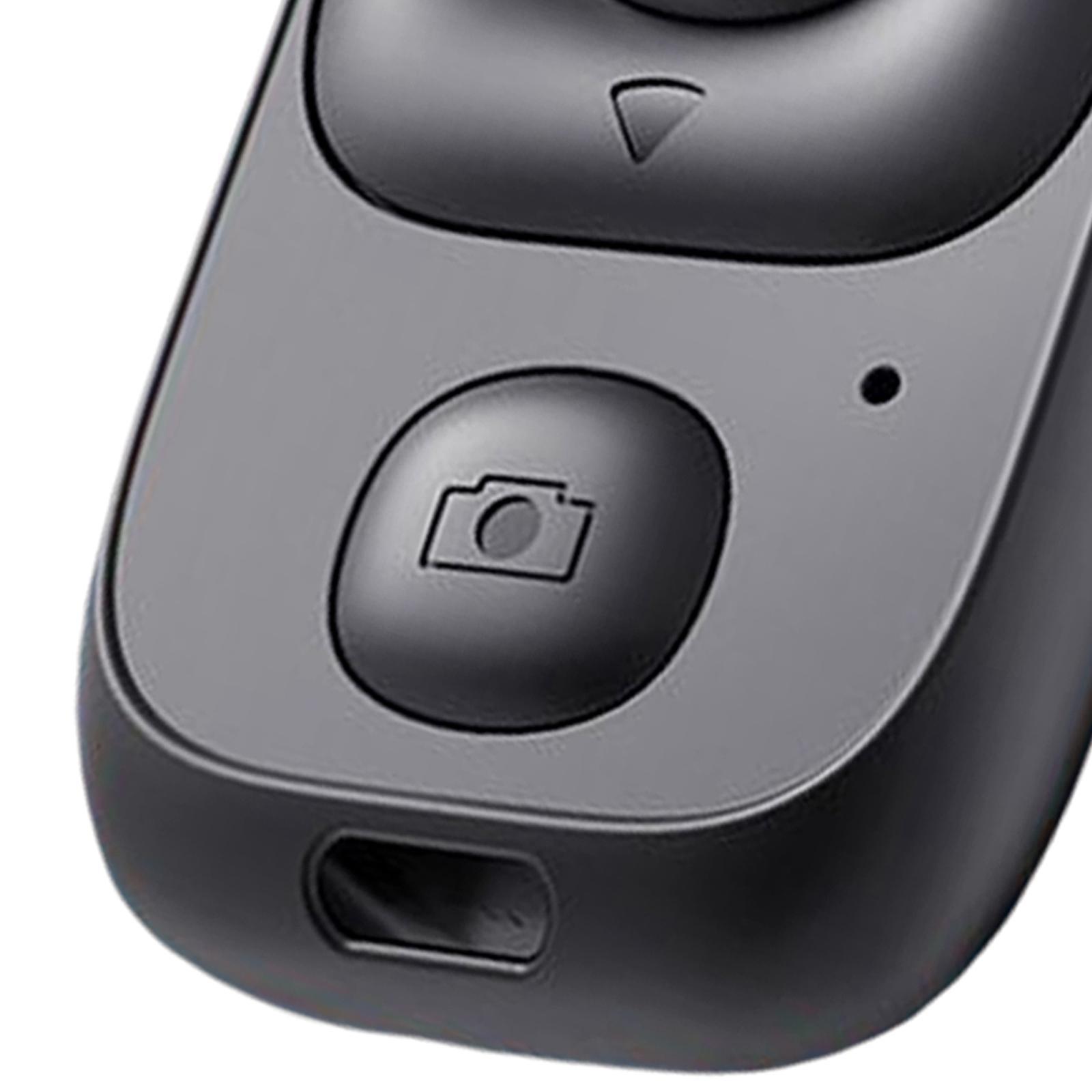 Bluetooth Camera Shutter Remote Selfie Button  Accessories Black