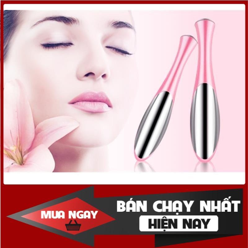 Máy mát xa mặt chống bọng mắt, thâm quầng trẻ hóa làn da dễ dùng cho nữ