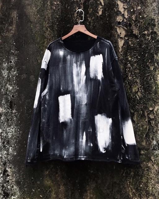 ÁO “TVD WHITE DOT LONG SLEEVE”