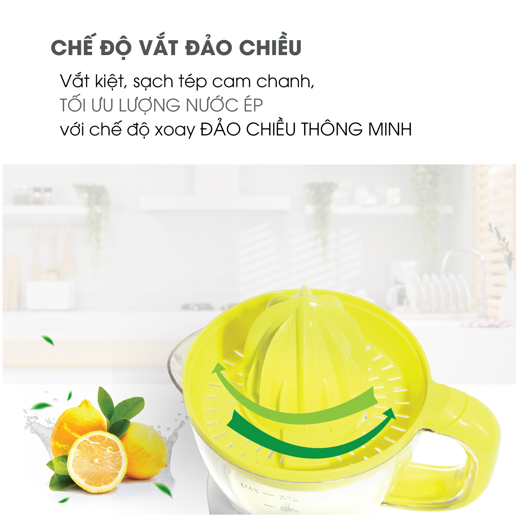 Máy Vắt Cam MATIKA Dung Tích 700ml MTK-3307 - Hàng chính hãng