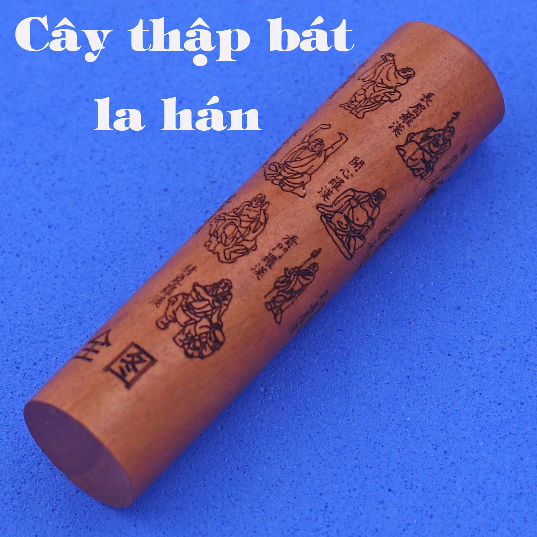 Mặt dây chuyền Cây Chú Kim Cang Gỗ đào - Đem lại Bình an, Thịnh Vượng