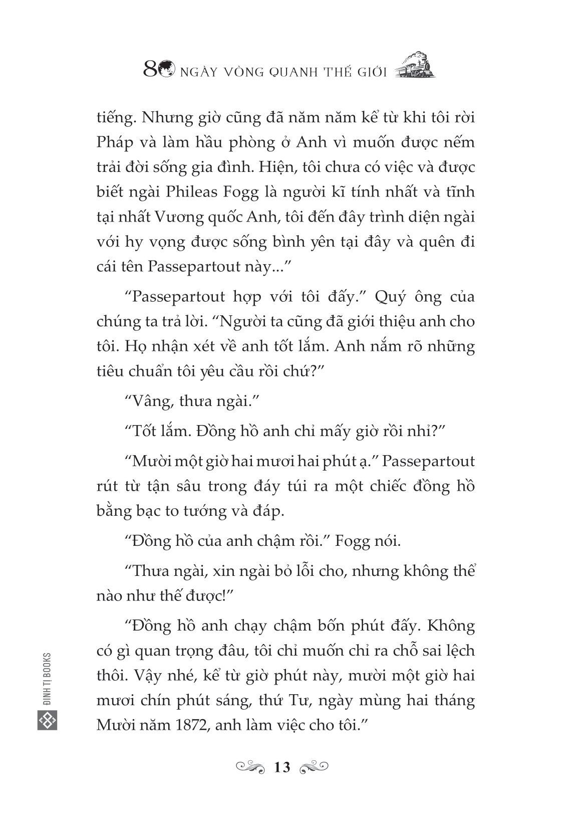 80 Ngày Vòng Quanh Thế Giới - Bìa Cứng