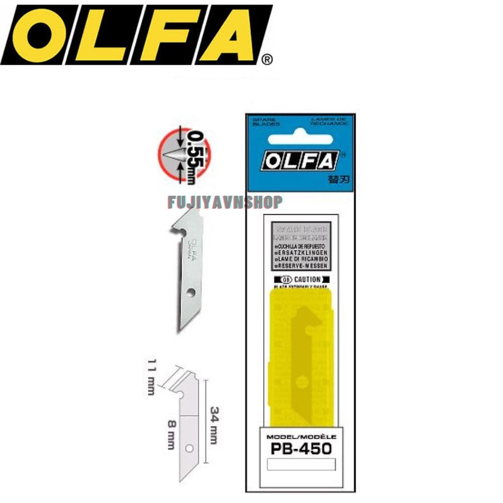 Lưỡi dao thay thế OLFA - PB-450