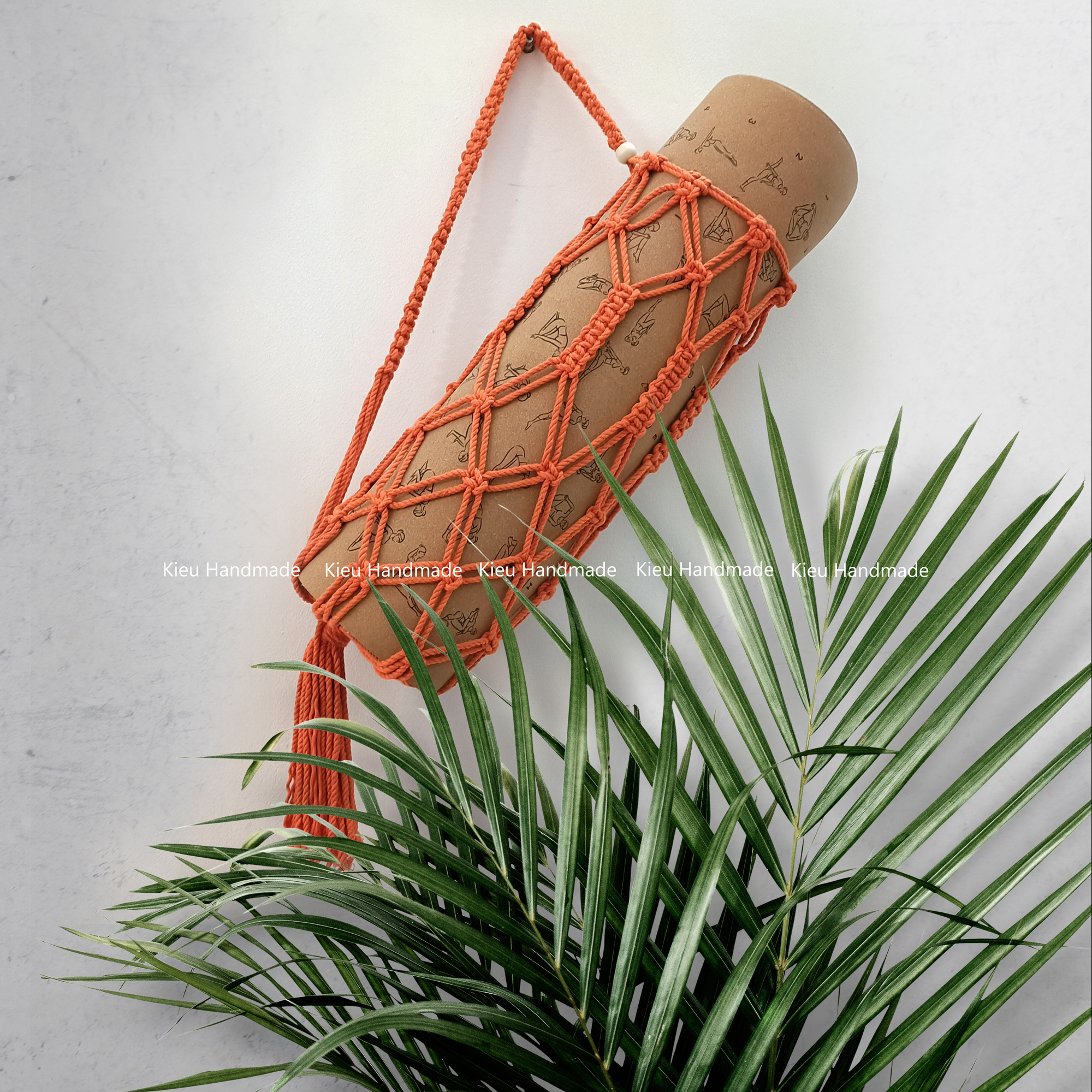 Túi đựng thảm yoga Macrame handmade - ẢNH THẬT