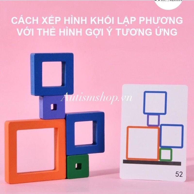 ️Đồ chơi thông minh xếp khối lập phương