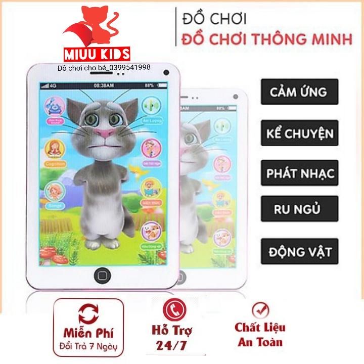 Máy Tính Mèo Tôm Đồ Chơi Thông Minh Biết Hát, Kể Chuyện, Đọc Thơ Loại To Cho Bé