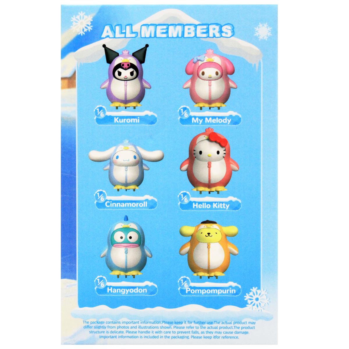 Đồ Chơi Mô Hình Hộp Mù Sanrio Characters - Penguin Parade - Moetch MT18 (Sản Phẩm Bên Trong Là Ngẫu Nhiên)