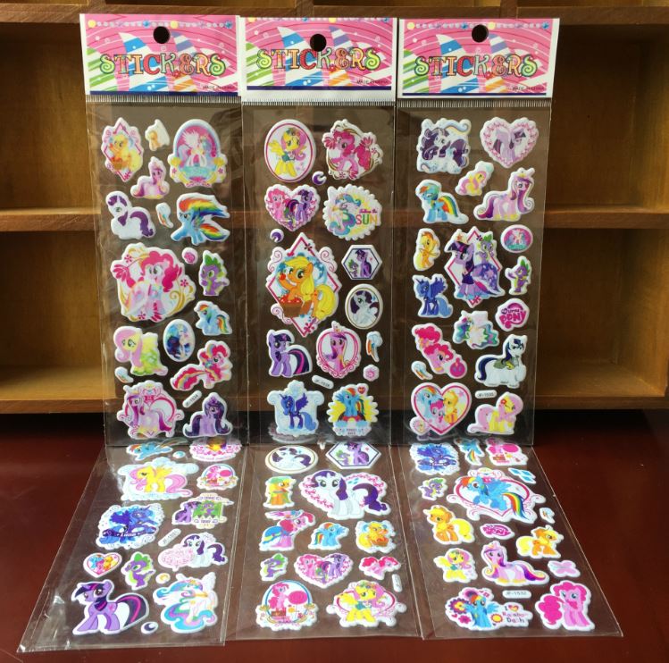 Set 3 Sticker Dán Trang Trí Hoạt Hình